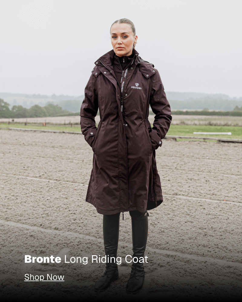 Manteau Enfant Equidry 'Tout Rond' - Couleur Noir, âge 9-12 Ans, Occasion Fonctionnelle